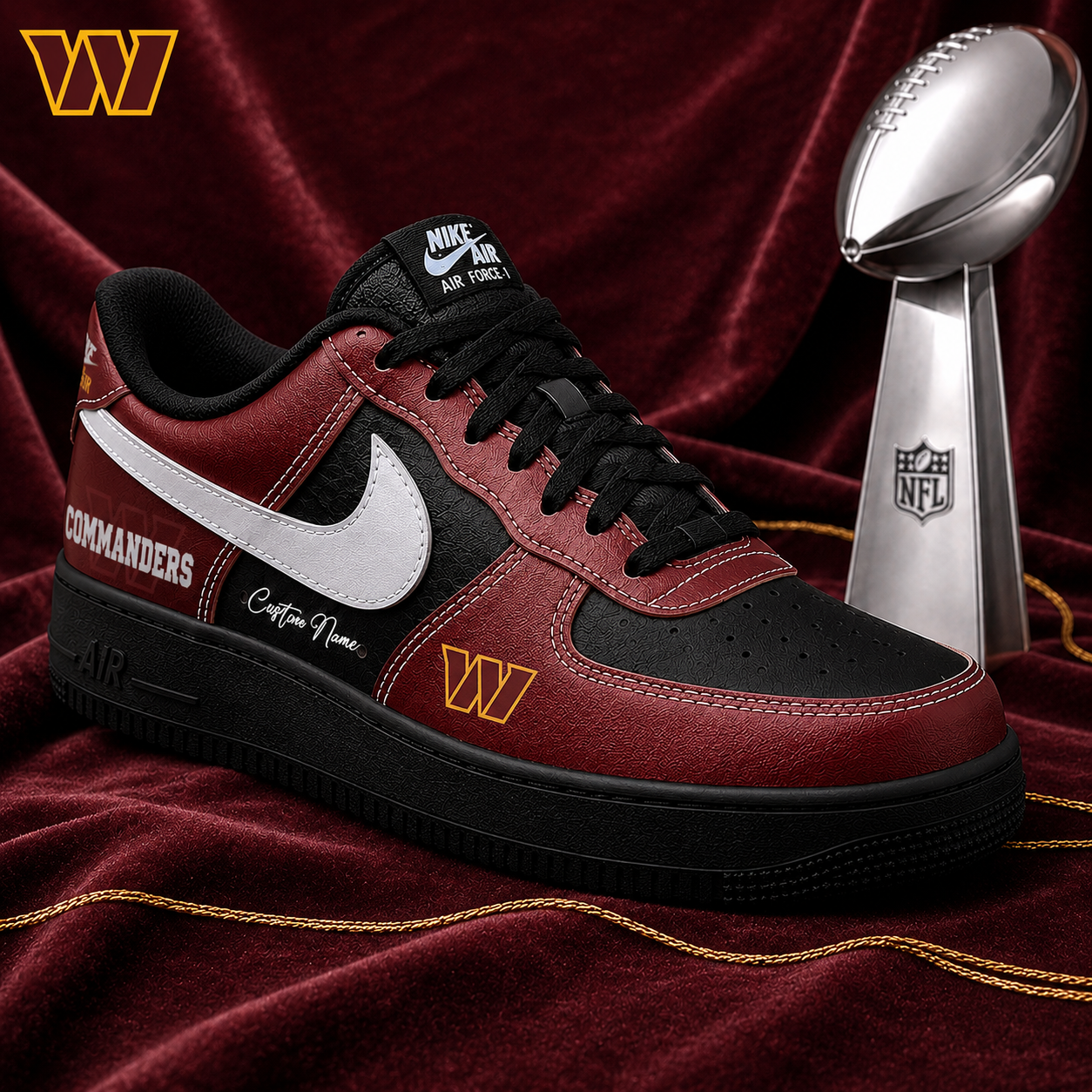 Premium NFL WC Victory Legacy AF1 Sneakers