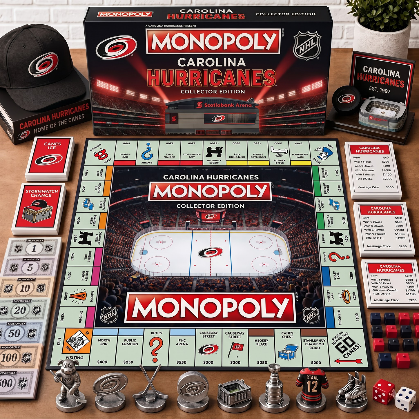 Premium NHL CH Monopoly Collector’s Edition Board Game