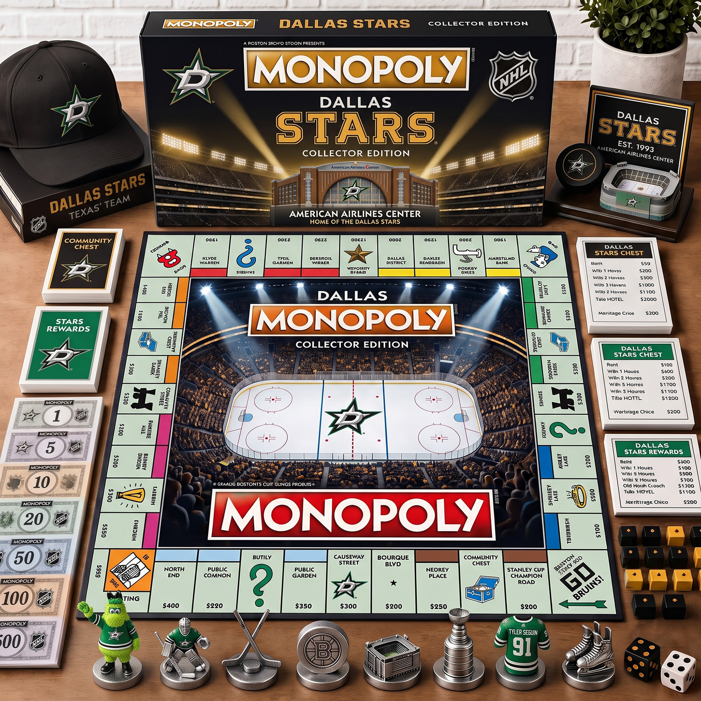 Premium NHL DS Monopoly Collector’s Edition Board Game