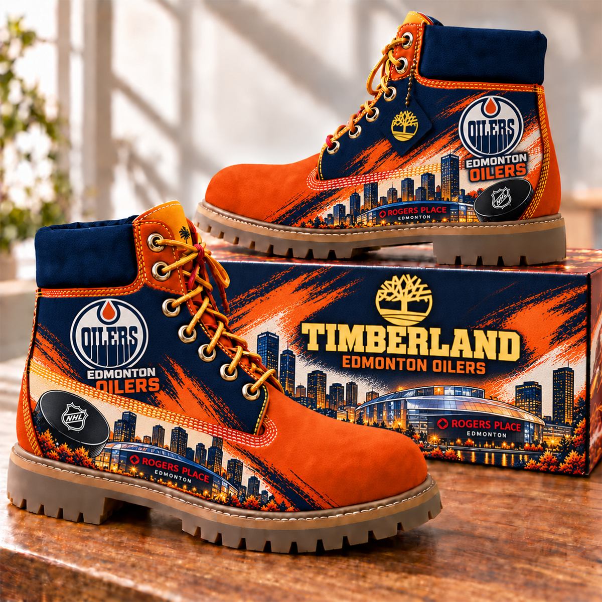Premium NHL EDM Skyline Collector Boots V2