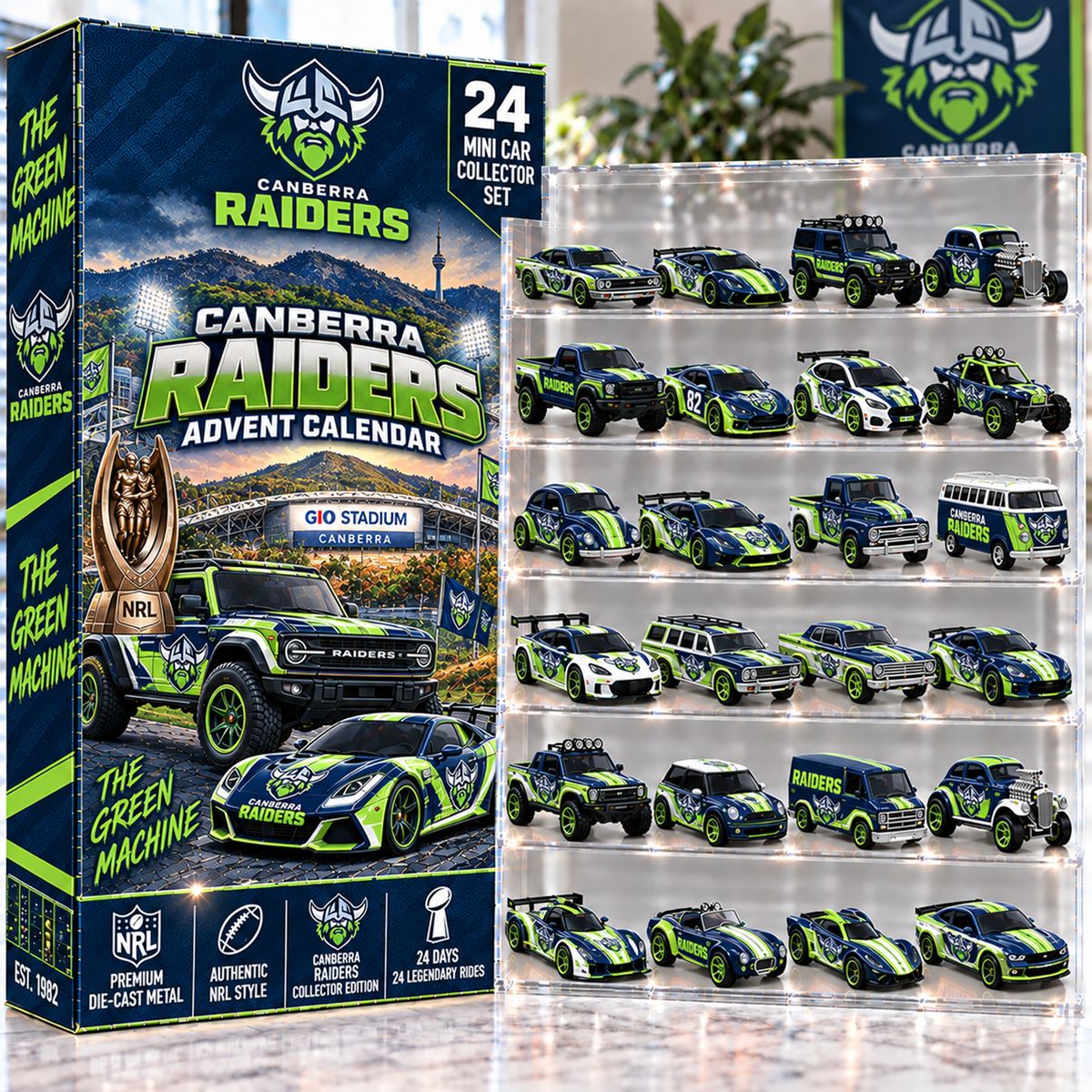 Premium NRL CR Mini Car Advent Calendar V4