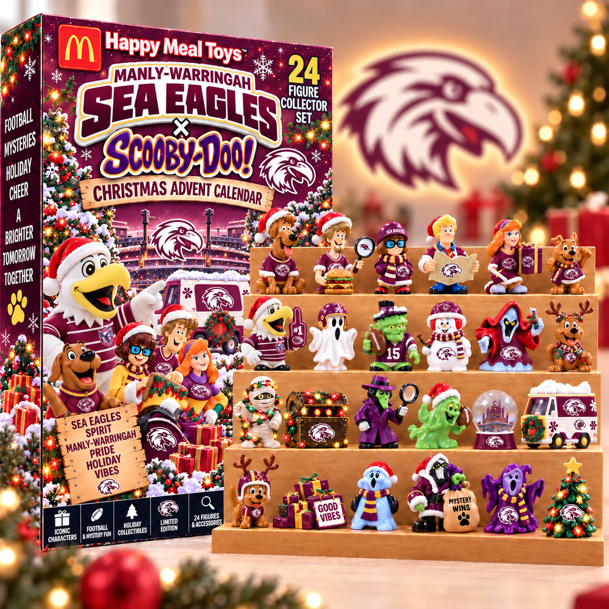 Premium NRL MWSE Christmas Crossover Advent Calendar V9