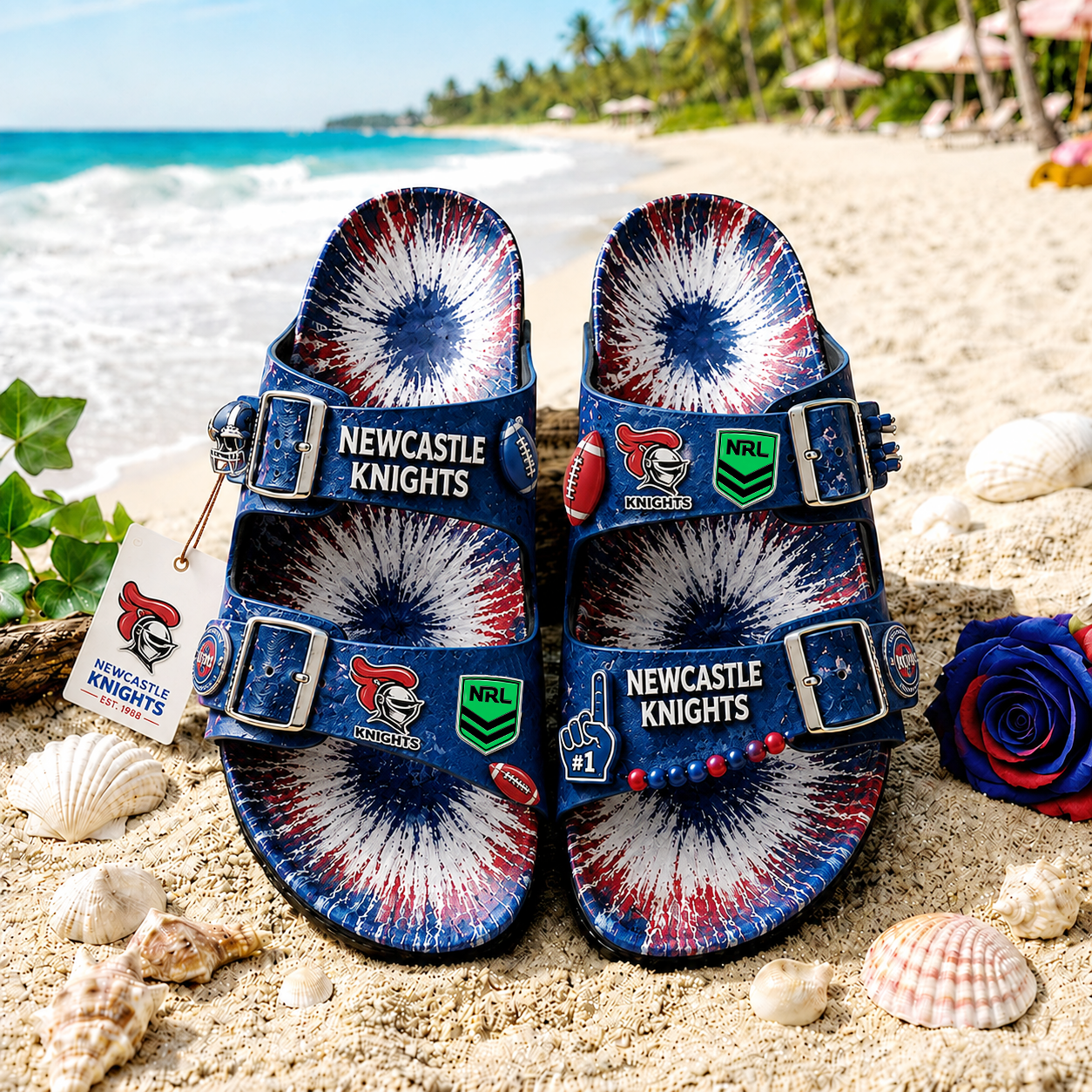 Premium NRL NK Summer Splash Birkenstocks Shoes