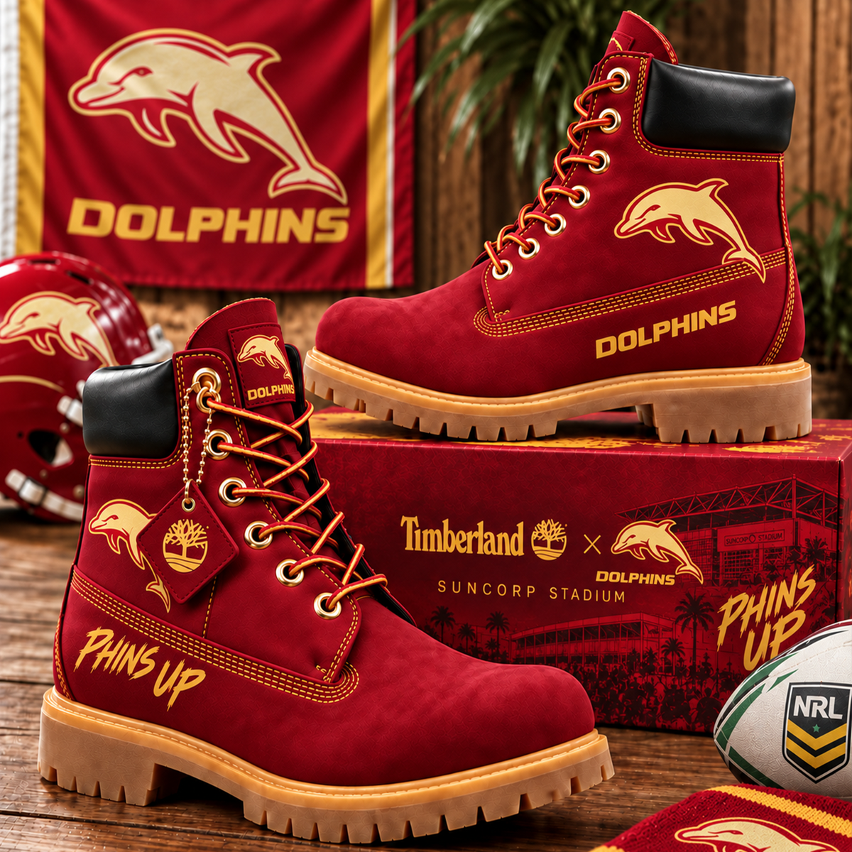 Premium NRL TD Heritage Boots