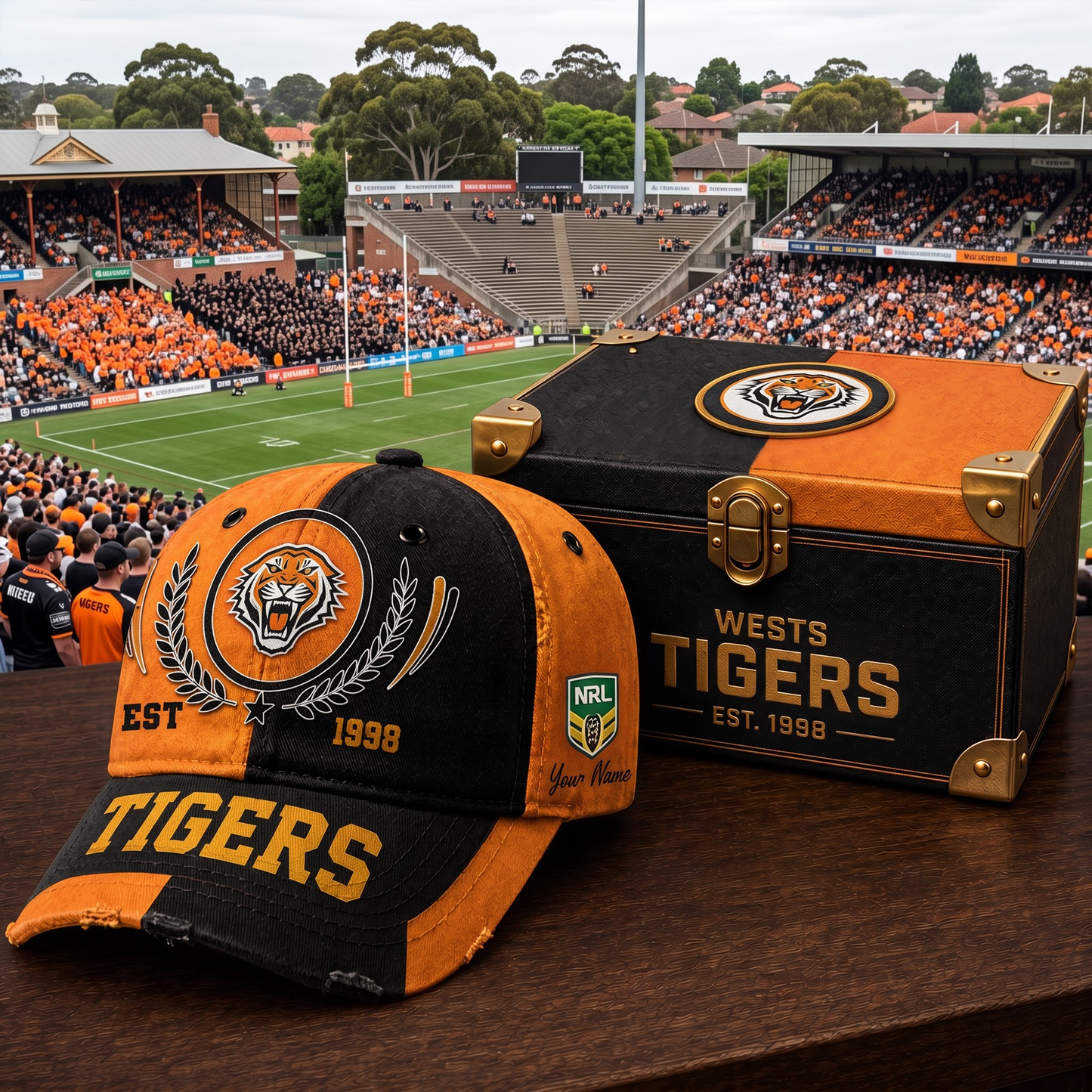 Premium NRL WT Vintage Heritage Distressed Cap V2