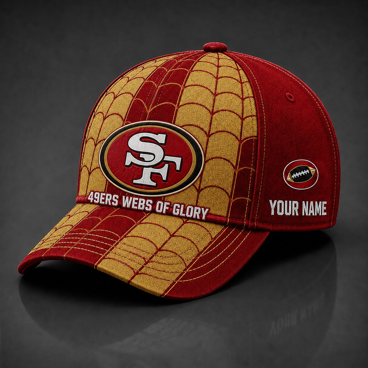 SF49 NFL x Spider Premium Classic Cap Limited Edition Gift for Football Fans