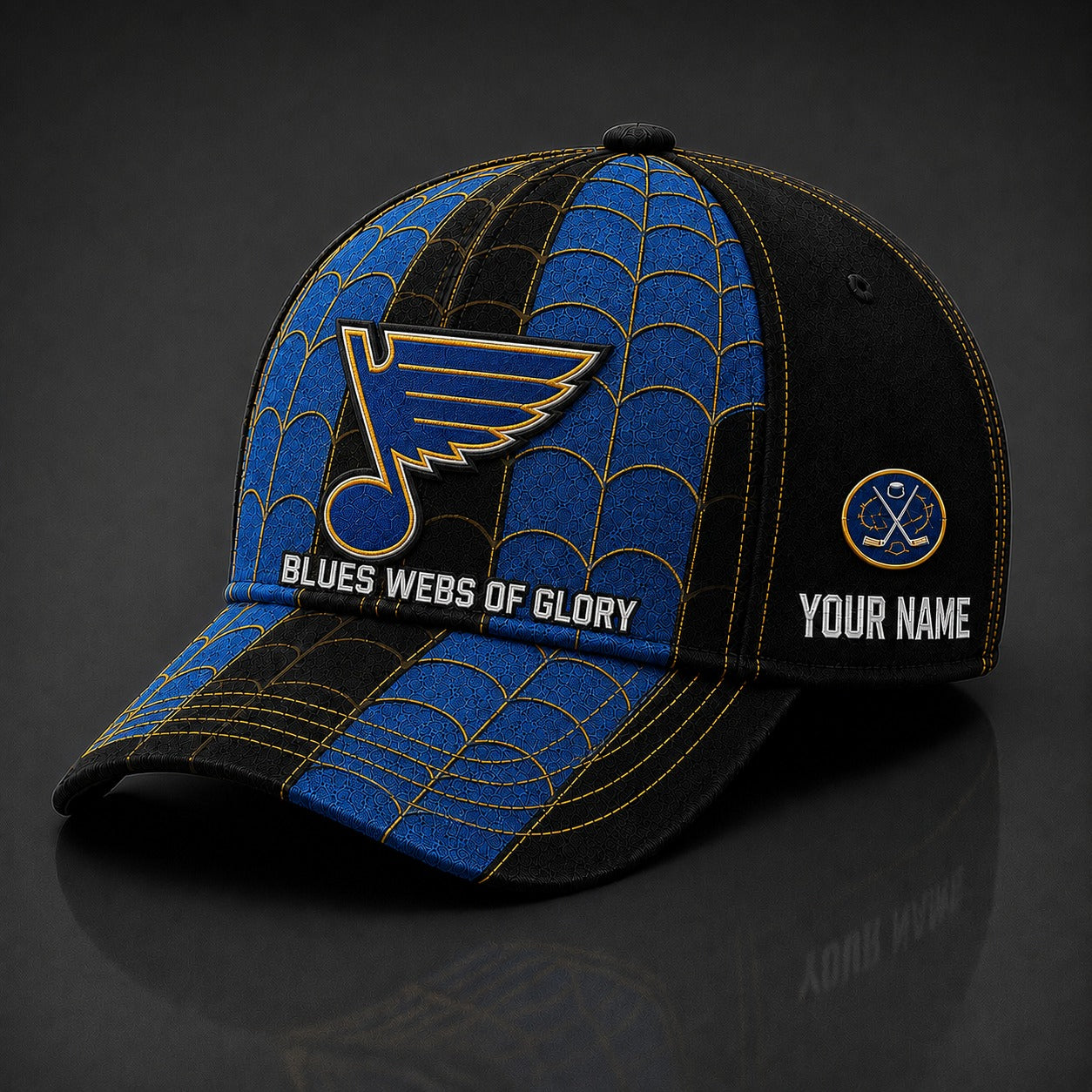 SLB NHL x Spider Premium Classic Cap Limited Edition Gift for Football Fans