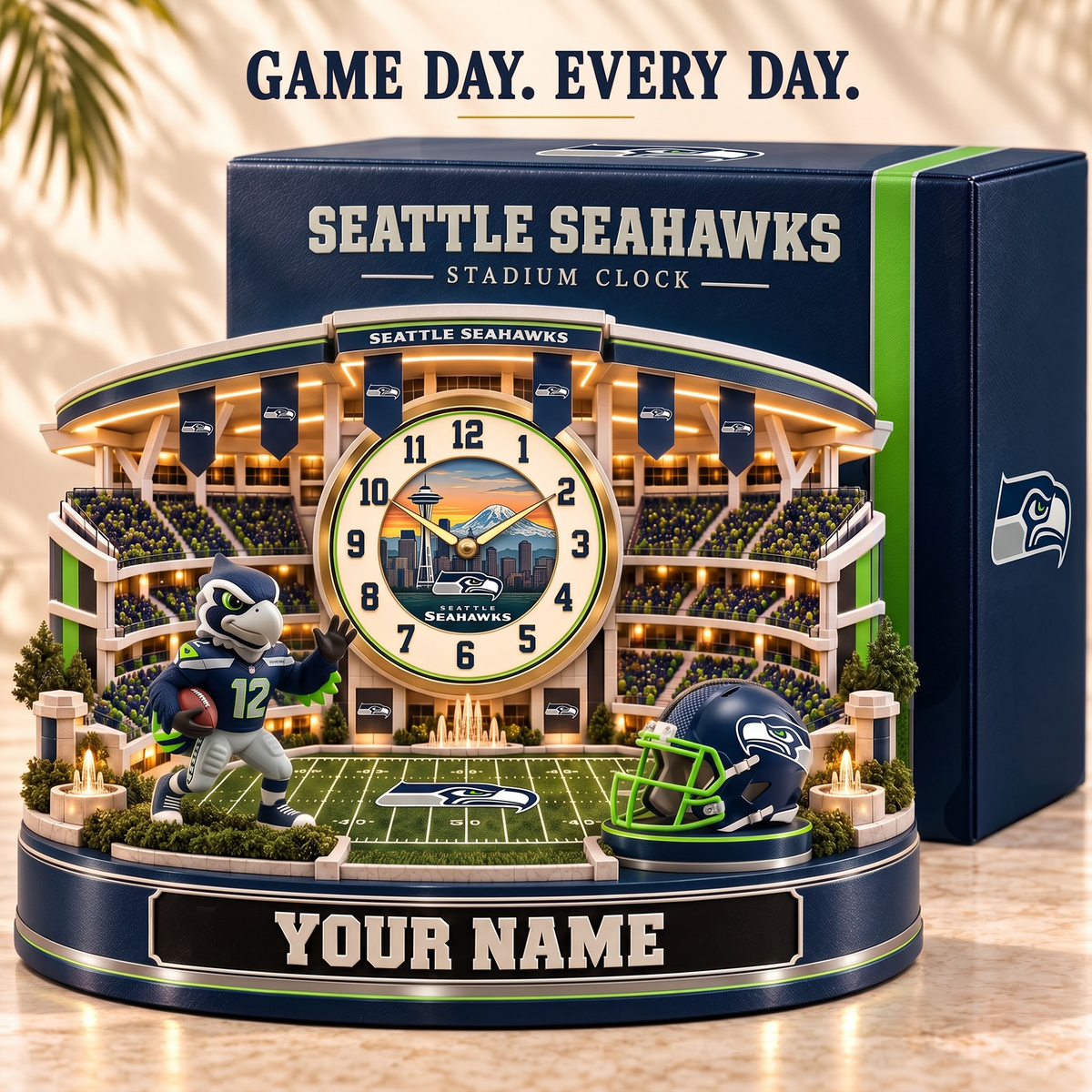 SS x Premium NFL Home Decorative Table Clock
