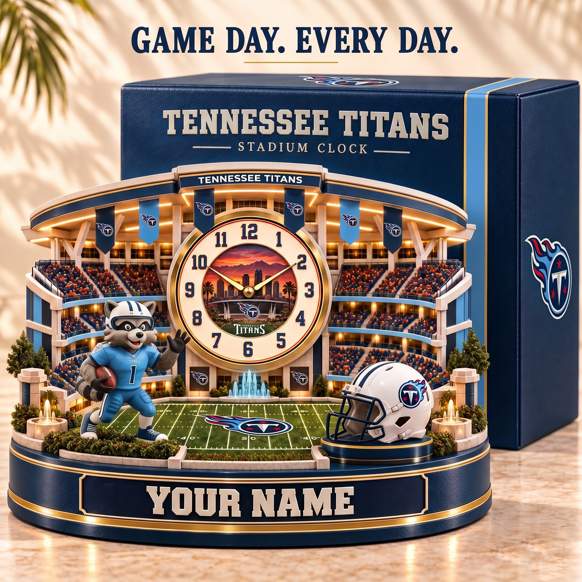 TT x Premium NFL Home Decorative Table Clock