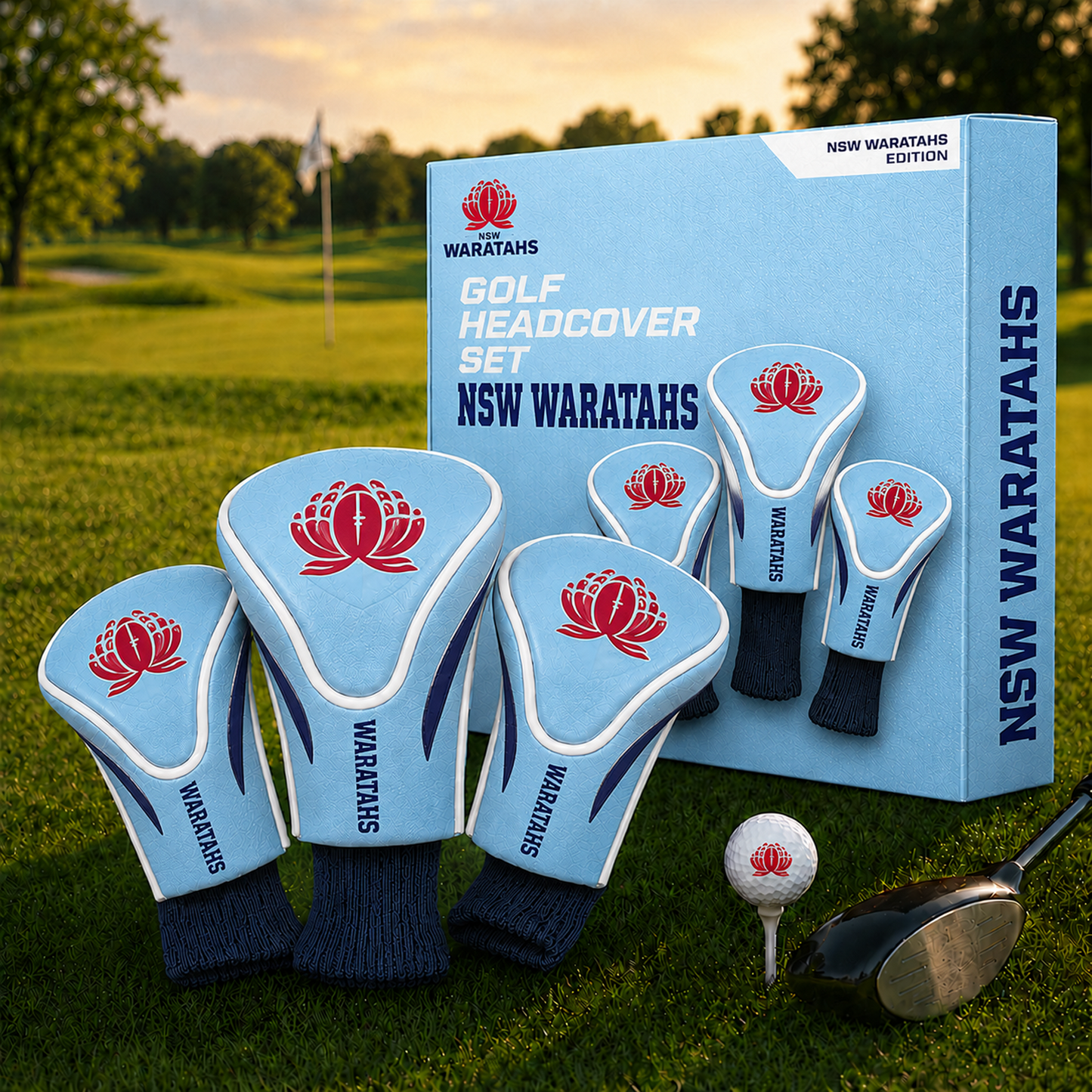 WAR Team Golf SRP 3-Pack Contour Sock Headcovers
