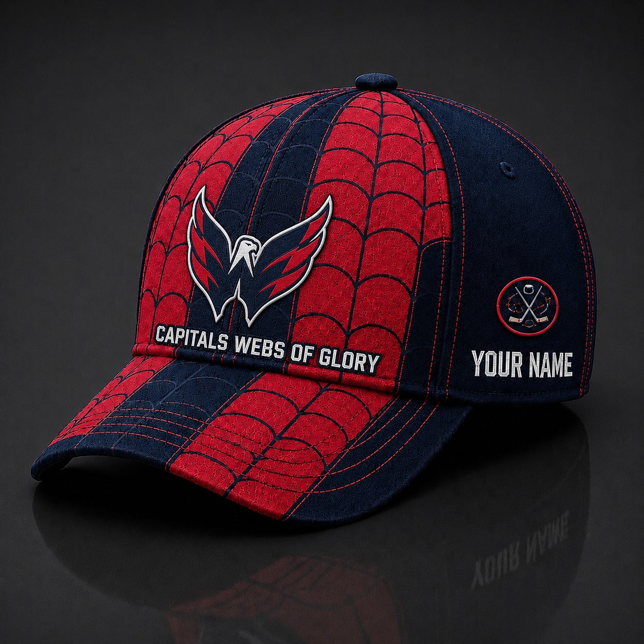 WC NHL x Spider Premium Classic Cap Limited Edition Gift for Football Fans