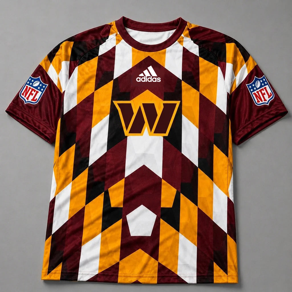 WC x NFL Premium Geometric Fan Performance T-Shirt