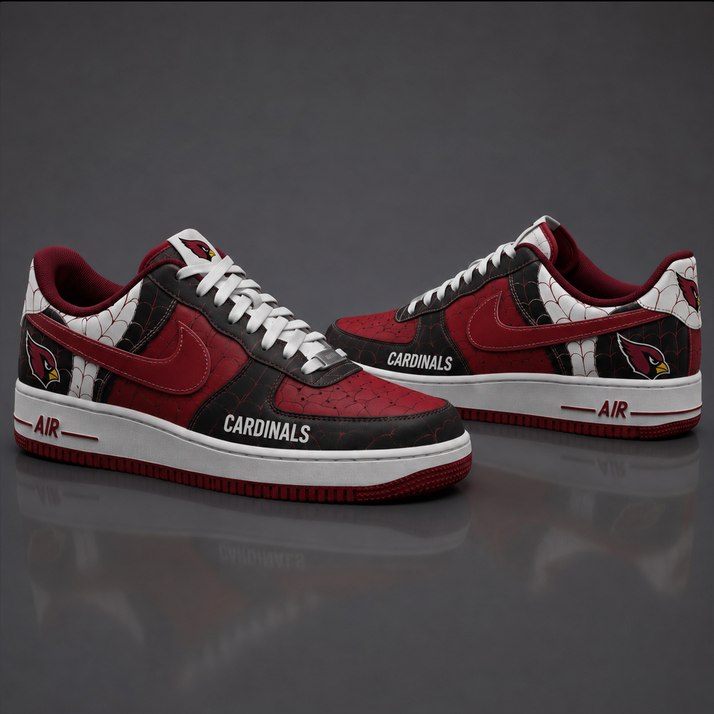 AC NFL x Spider Premium AF1 Sneakers Limited Edition Gift for Football Fans