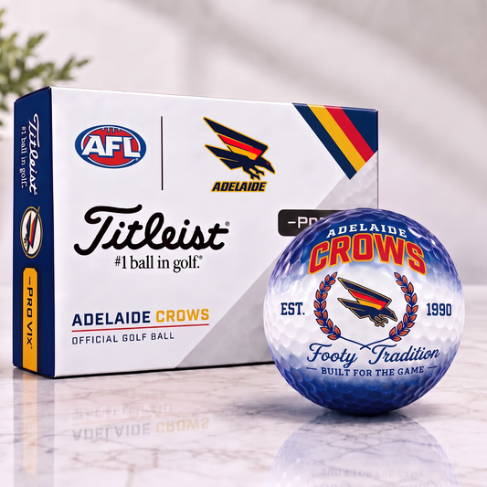 AC x Custom AFL Football Tradition Golf Ball Set
