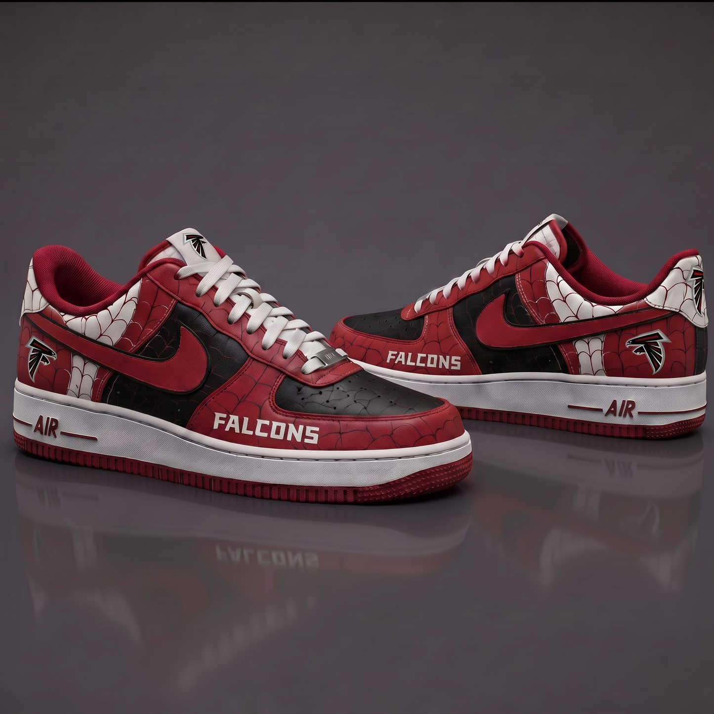 AF NFL x Spider Premium AF1 Sneakers Limited Edition Gift for Football Fans