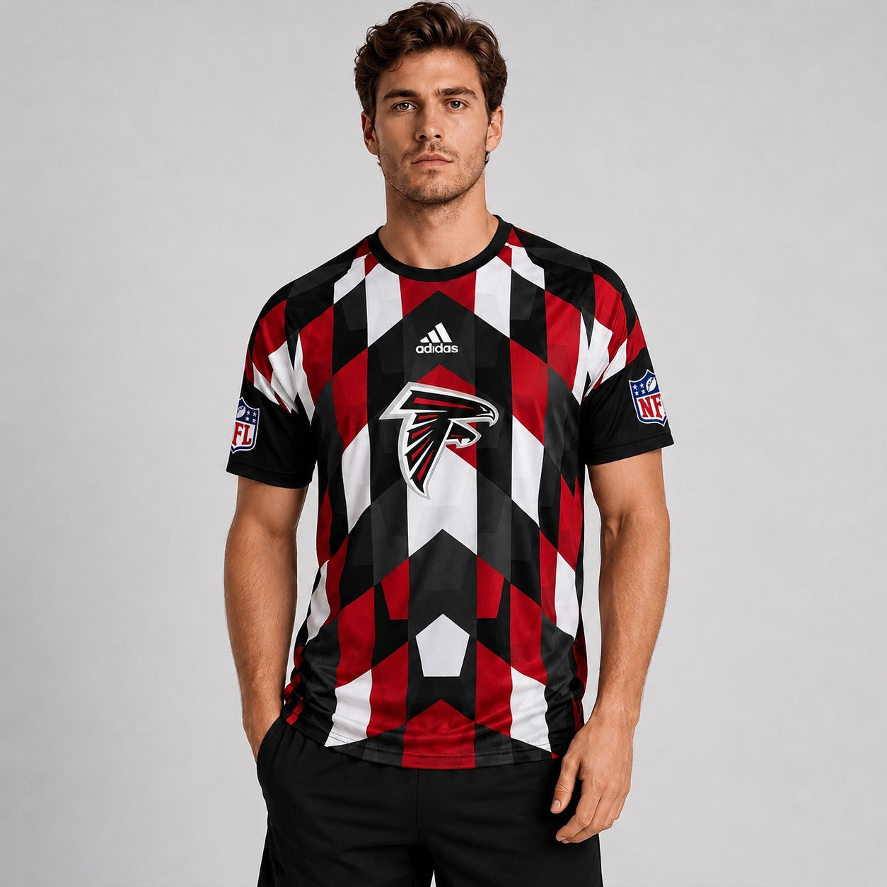 AF x NFL Premium Geometric Fan Performance T-Shirt