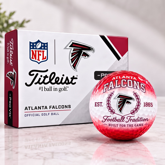 ATL X Custom NFL Football Tradition Golf Ball Set