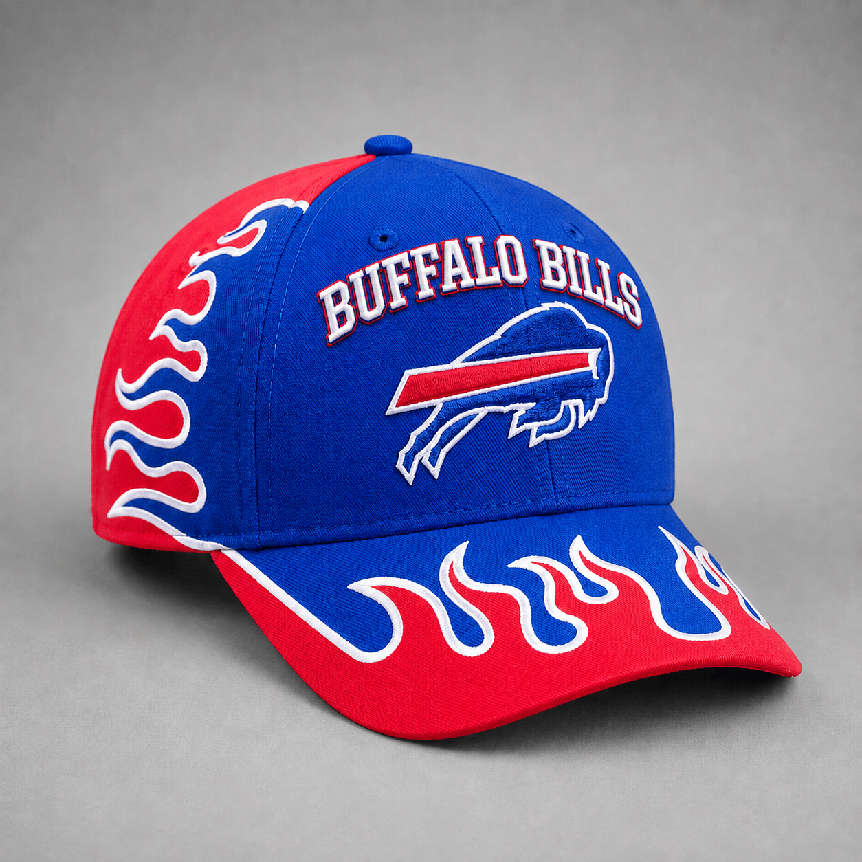 BB Premium NFL Flame Curved Brim Baseball Cap