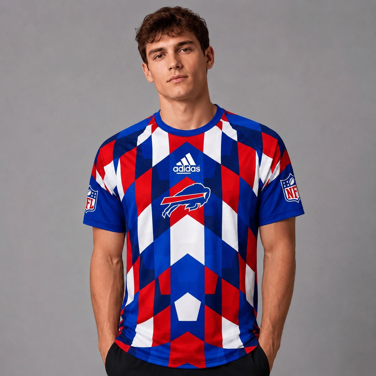 BB x NFL Premium Geometric Fan Performance T-Shirt