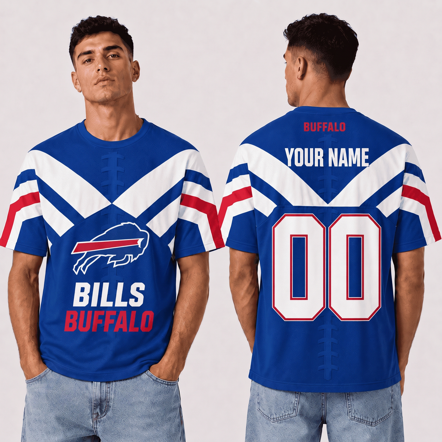 BB x NFL Premium T-Shirt 3D Personalized Gift For Fan
