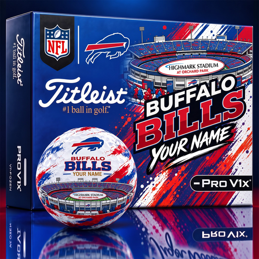 BB x Personalized NFL Team Home Stadium Edition Golf Balls Set
