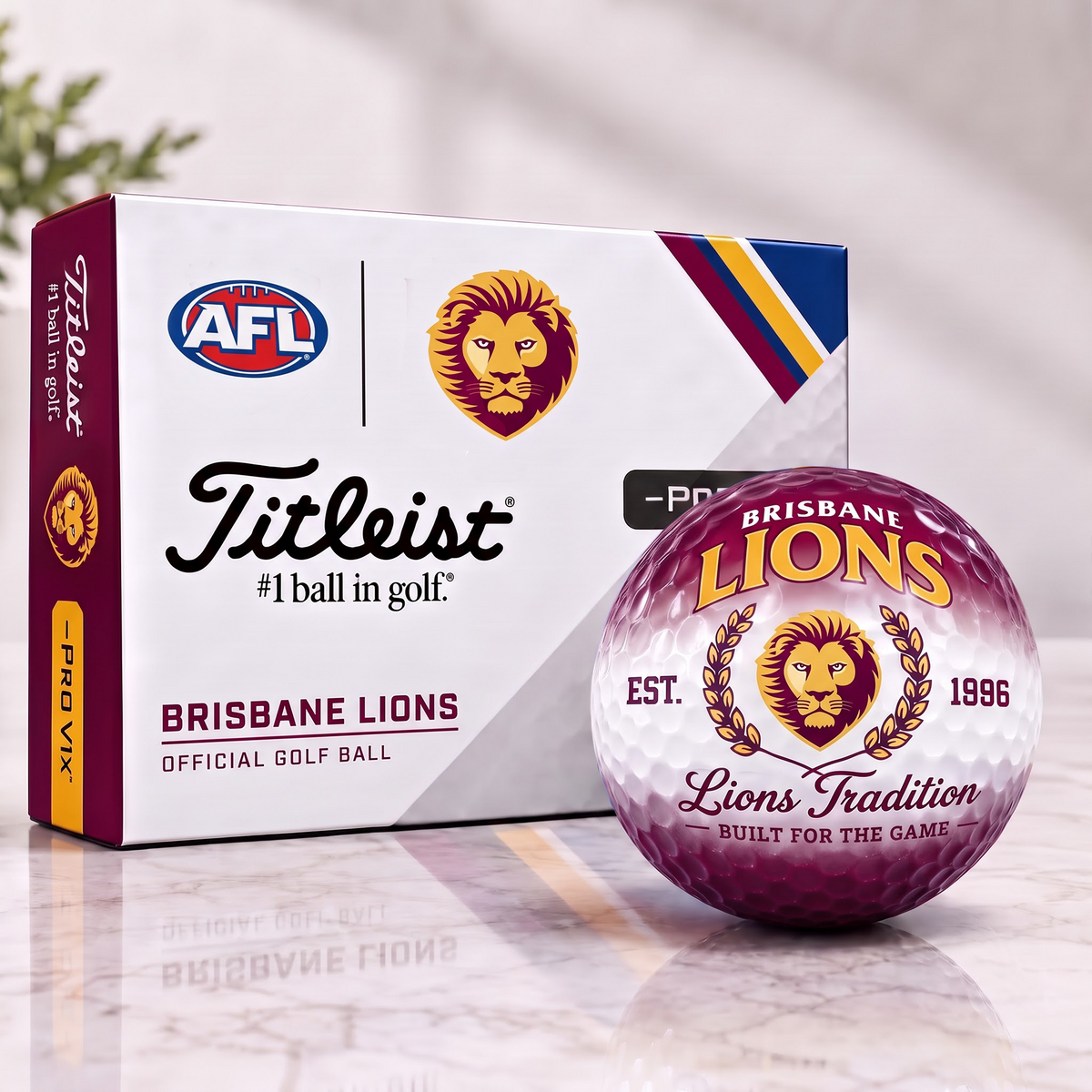 BL x Custom AFL Football Tradition Golf Ball Set