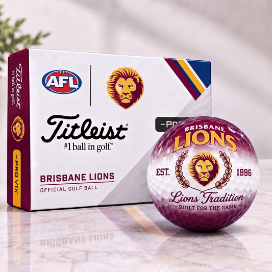 BL x Custom AFL Football Tradition Golf Ball Set