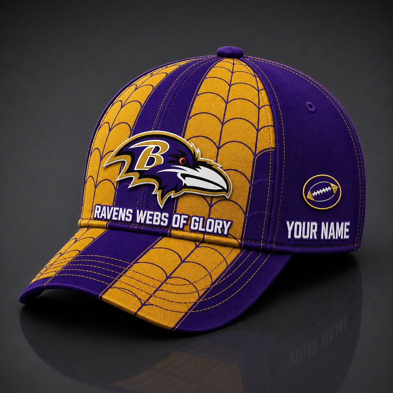 BR NFL x Spider Premium Classic Cap Limited Edition Gift for Football Fans