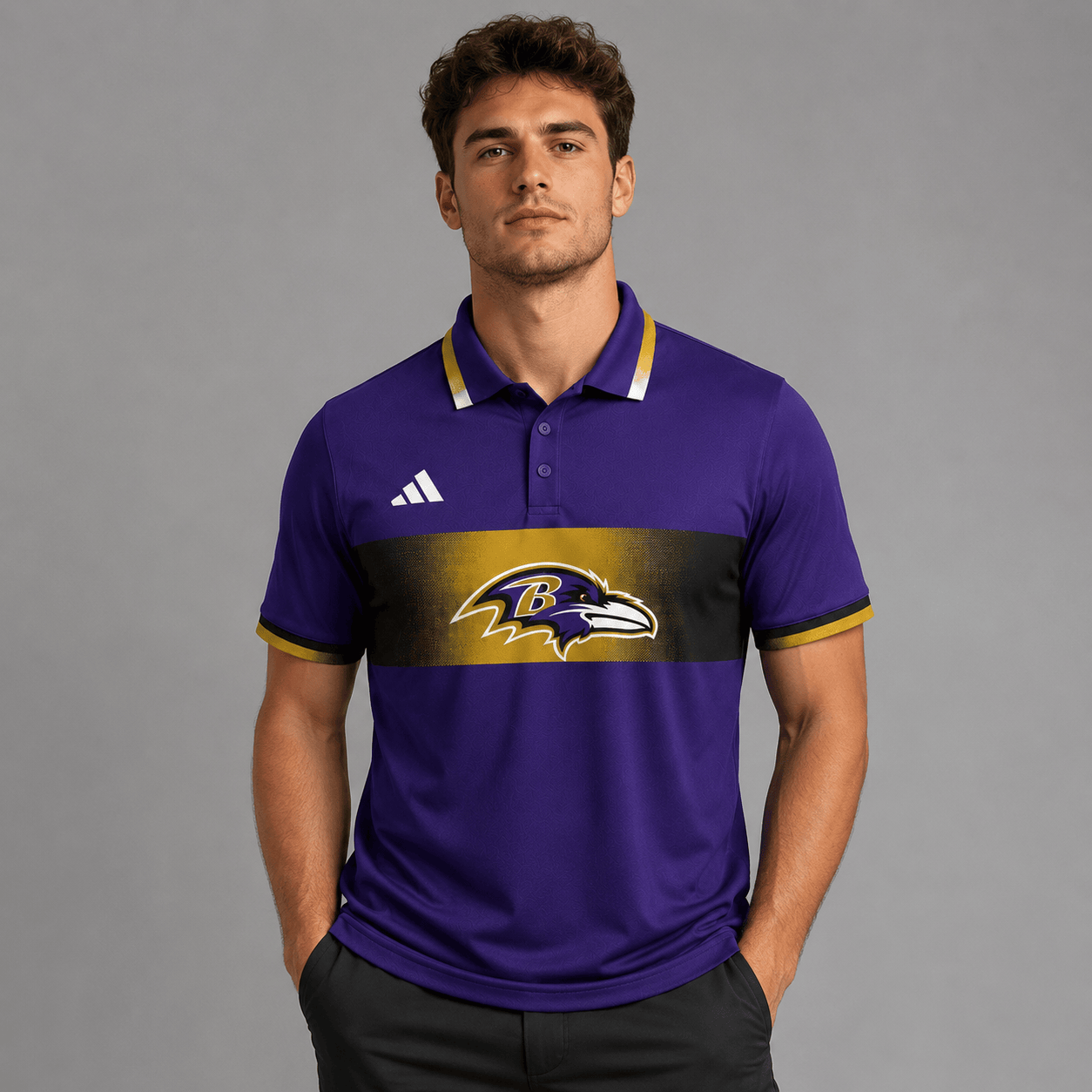 BR Premium NFL Personalized Match Day Polo Shirt