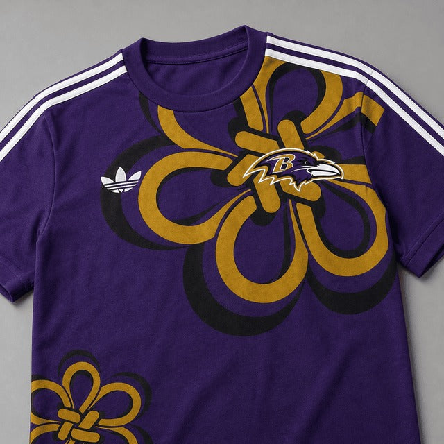BR x NFL Retro Floral Graphic Tee T-Shirt