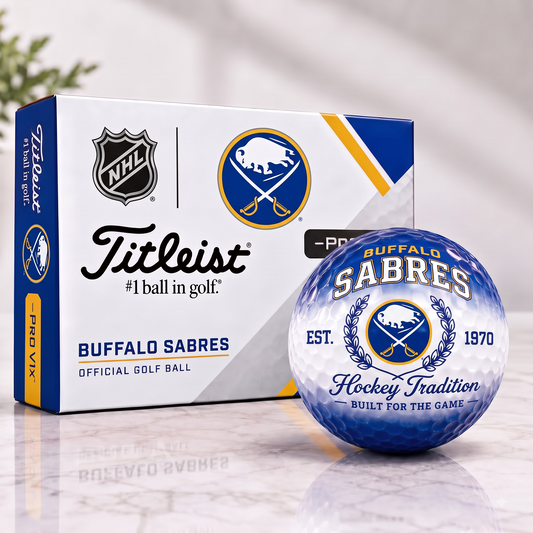 BUF X Custom NHL Football Tradition Golf Ball Set
