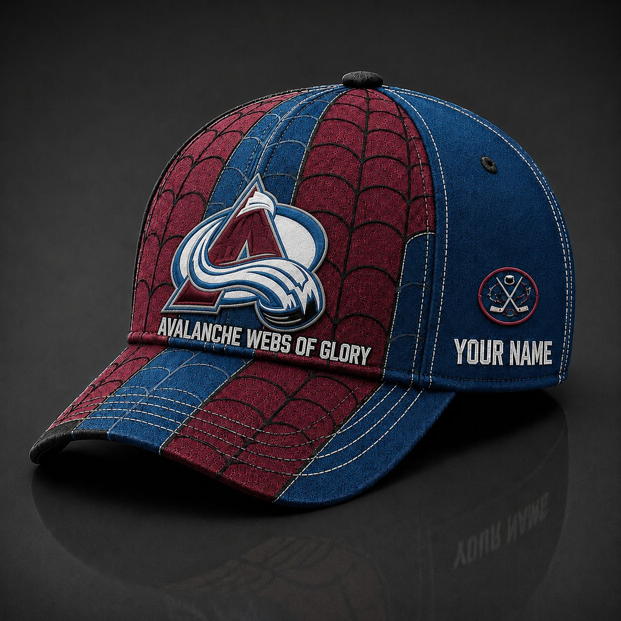 CA NHL x Spider Premium Classic Cap Limited Edition Gift for Football Fans
