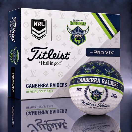 CAN X Custom NRL Football Tradition Golf Ball Set