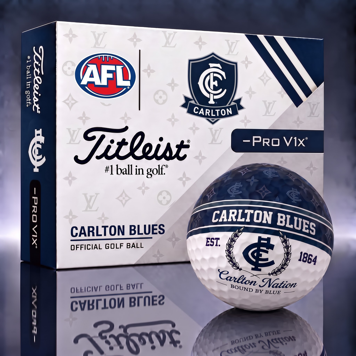 CAR X Custom AFL Football Tradition Golf Ball Set