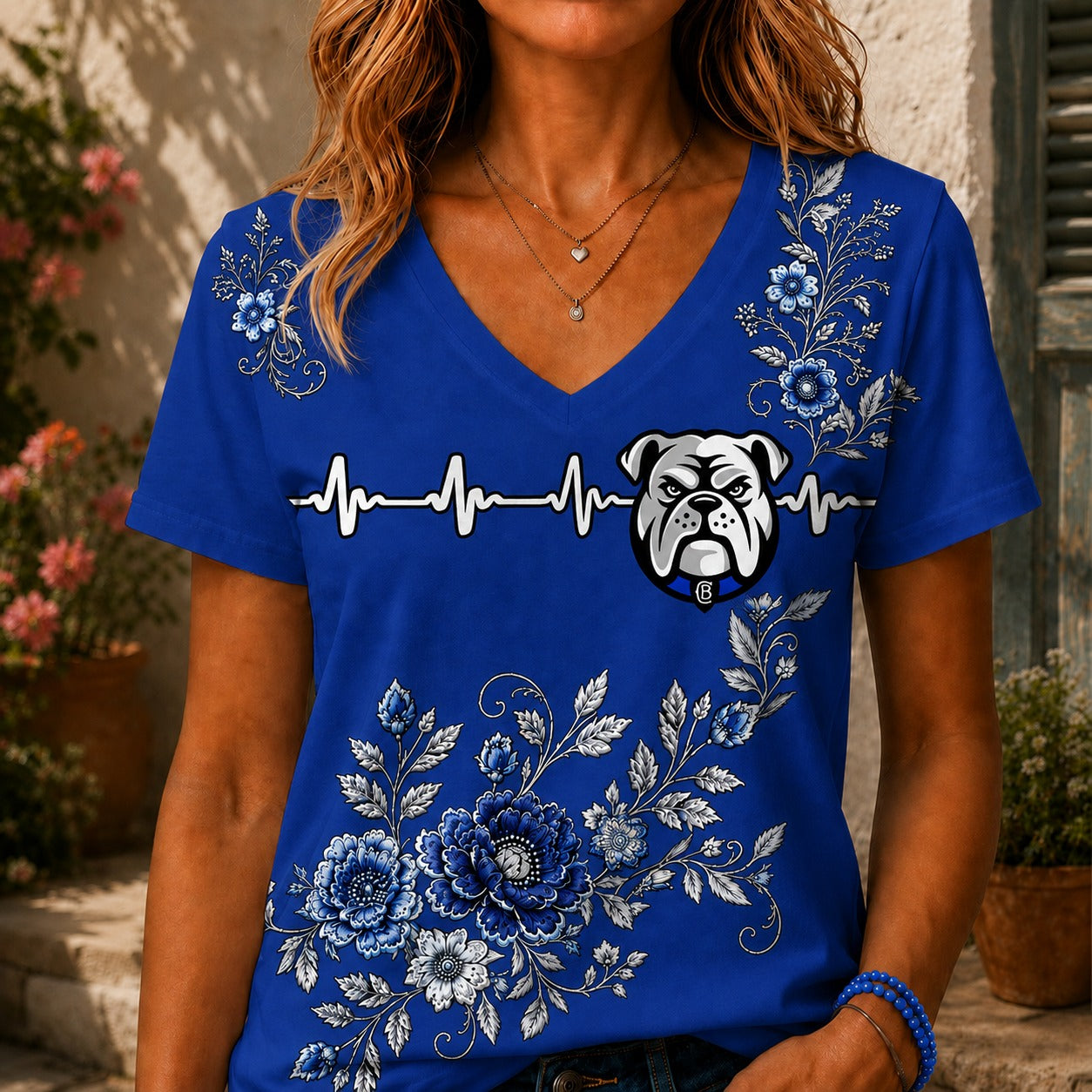 CBB x NRL Luxury Women V-Neck Shirt