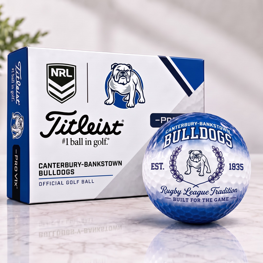 CBY X Custom NRL Football Tradition Golf Ball Set