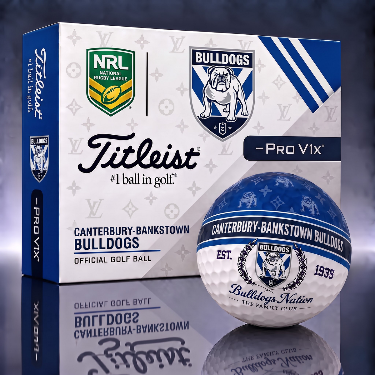 CBY X Custom NRL Football Tradition Golf Ball Set