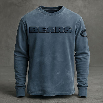 CHI x NFL Embossed SweatShirt DATND TANTD KAN
