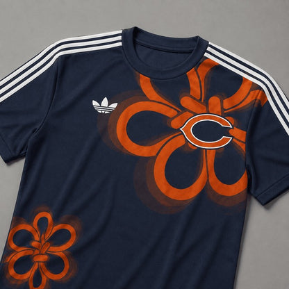 CHI x NFL Retro Floral Graphic Tee T-Shirt