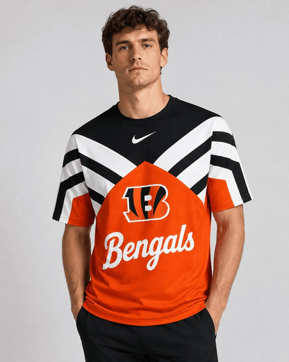 CIN Premium NFL Men's Casual Performance T-Shirt
