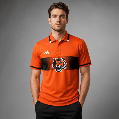 CIN Premium NFL Personalized Match Day Polo Shirt