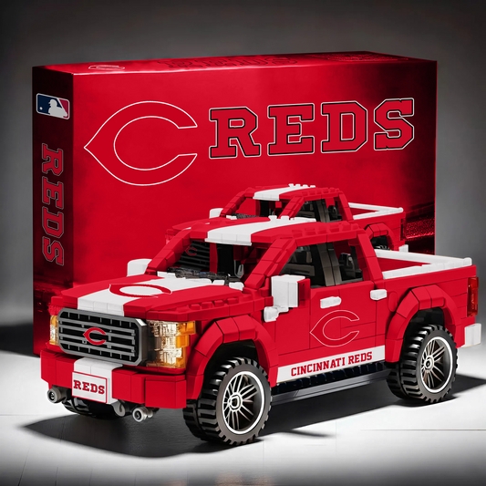 CIN X MLB Pickup Truck Building Block Set