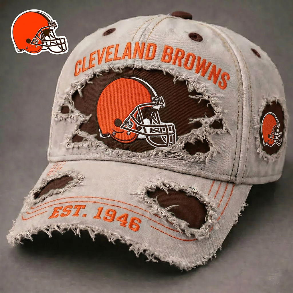 CLE NFL V3 Premium Classic Cap