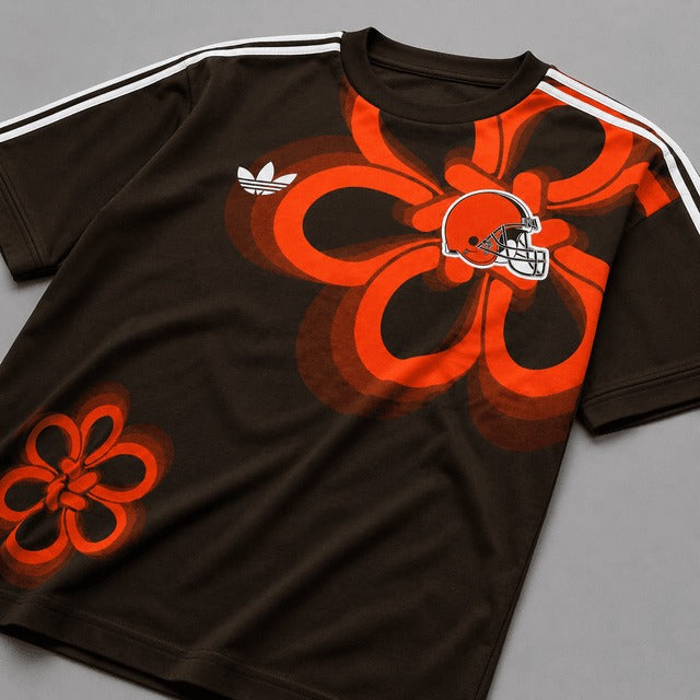 CLE x NFL Retro Floral Graphic Tee T-Shirt