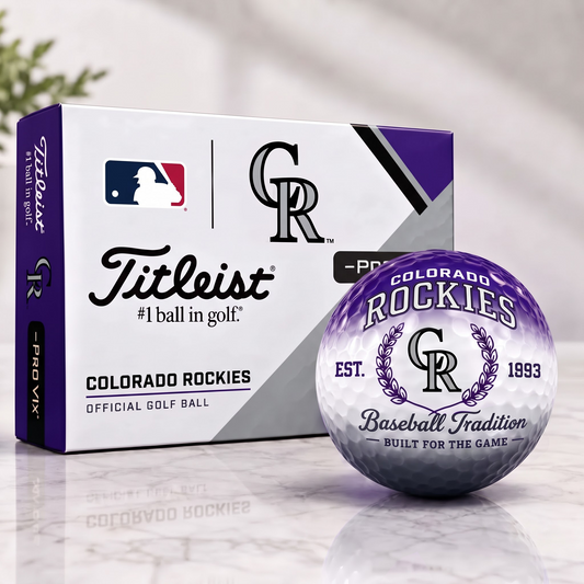 CR x Custom MLB Football Tradition Golf Ball Set