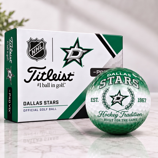DAL X Custom NHL Football Tradition Golf Ball Set