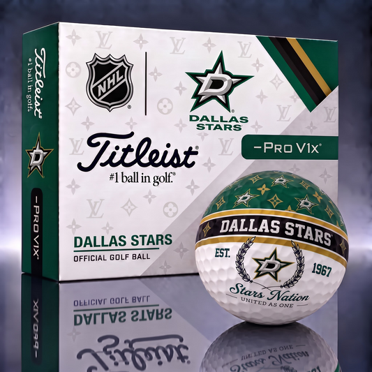 DAL X NHL Custom LV x Titleist Pro V1 Golf Balls Set