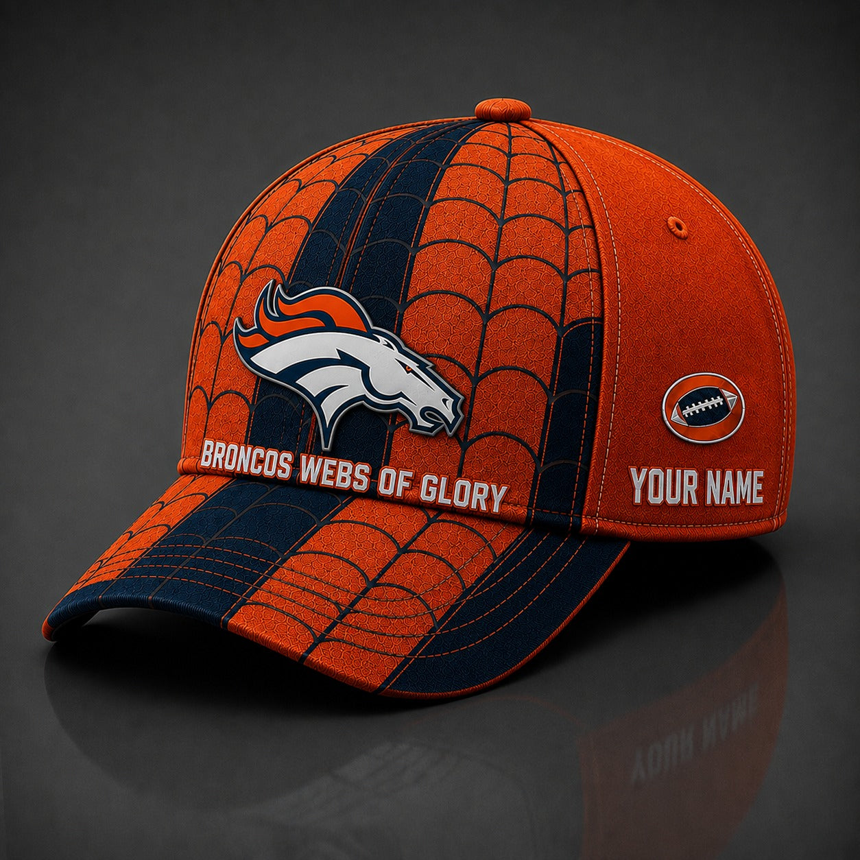 DB NFL x Spider Premium Classic Cap Limited Edition Gift for Football Fans