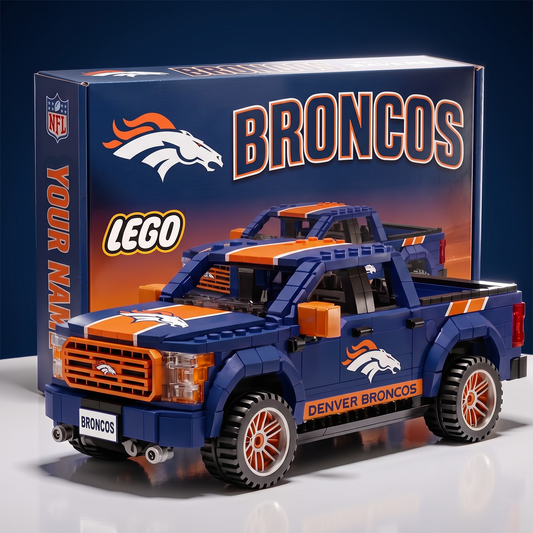 DB x NFL IN-HOUSE CRAFTED PICKUP TRUCK BUILDING BLOCK SET
