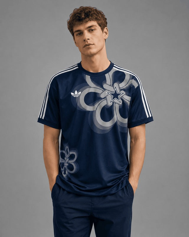 DCx NFL Retro Floral Graphic Tee T-Shirt